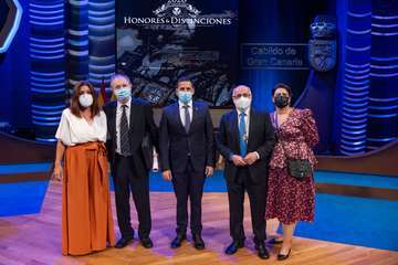 Ceremonia de entrega de Honores y Distinciones 2020 de Gran Canaria/TA.